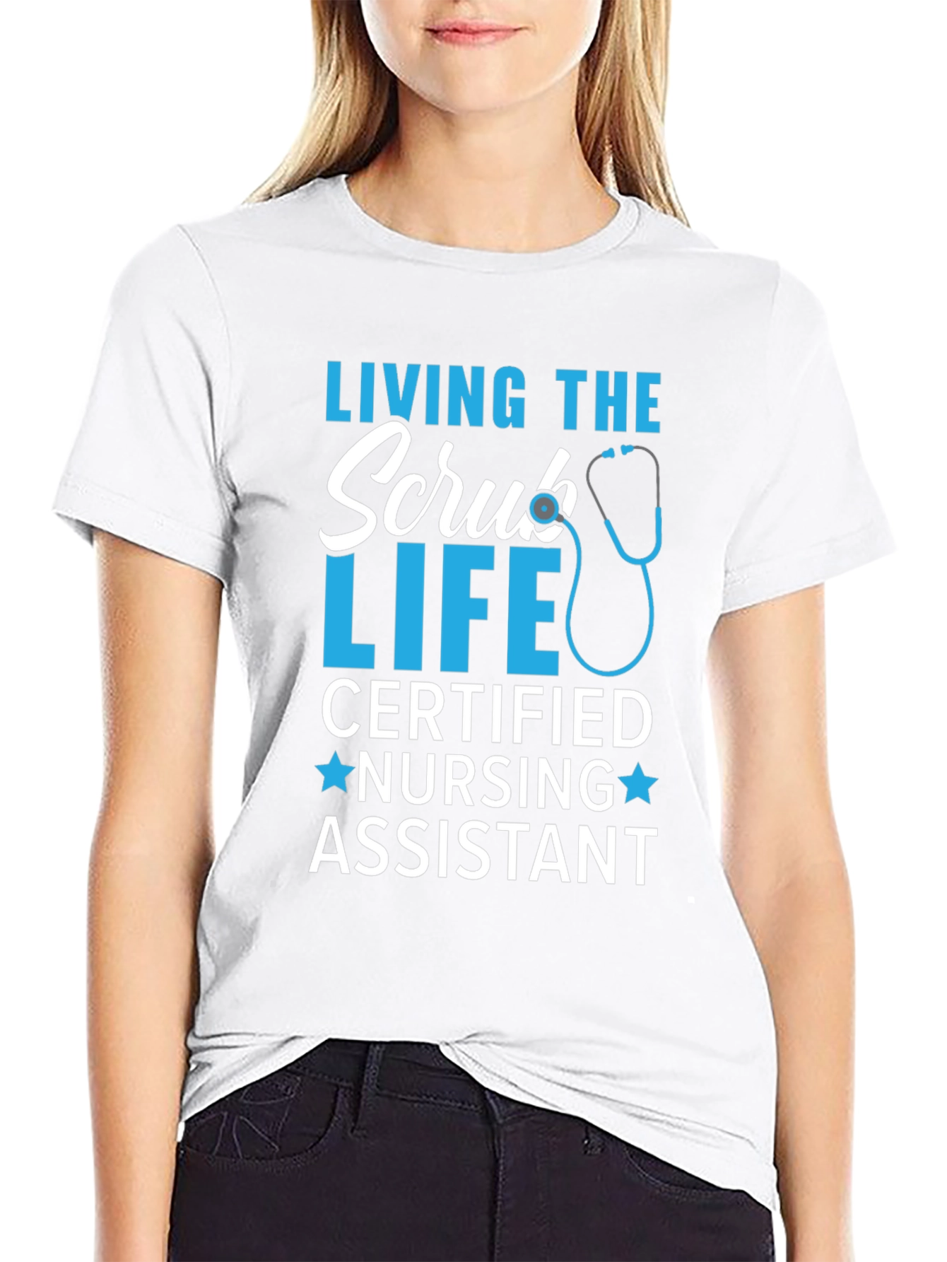 Living the Scrub Life Nursing Assistant T-Shirt