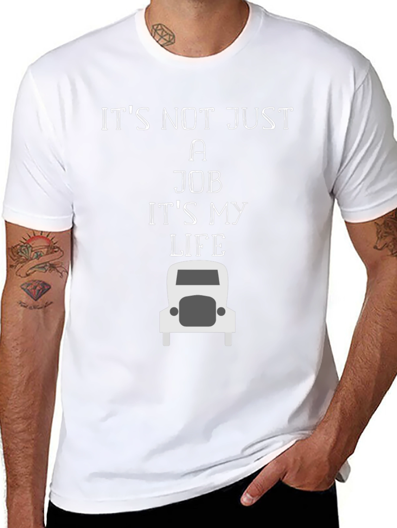 Trucker Life T-Shirt - Its Not Just a Job