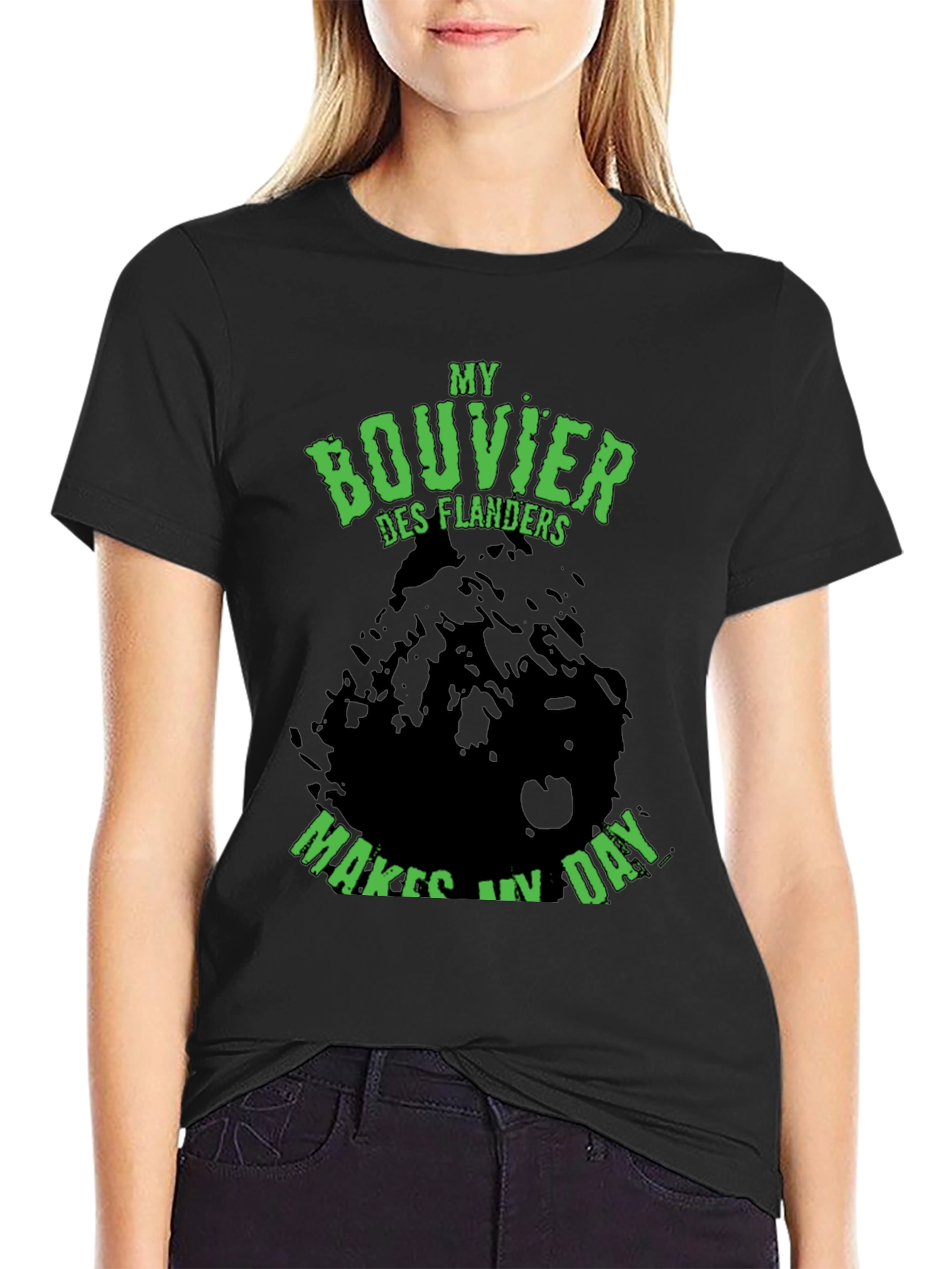 Bouvier des Flandres Dog Lover Graphic T-Shirt
