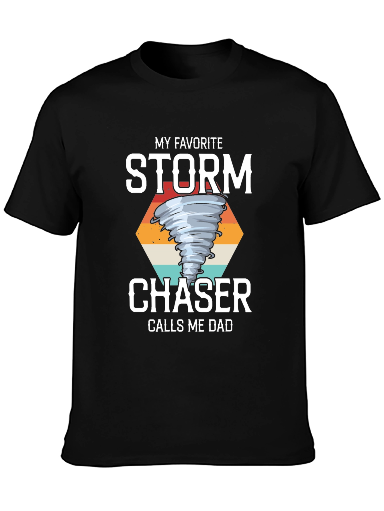 Storm Chaser Dad T-Shirt Tornado Graphic Tee