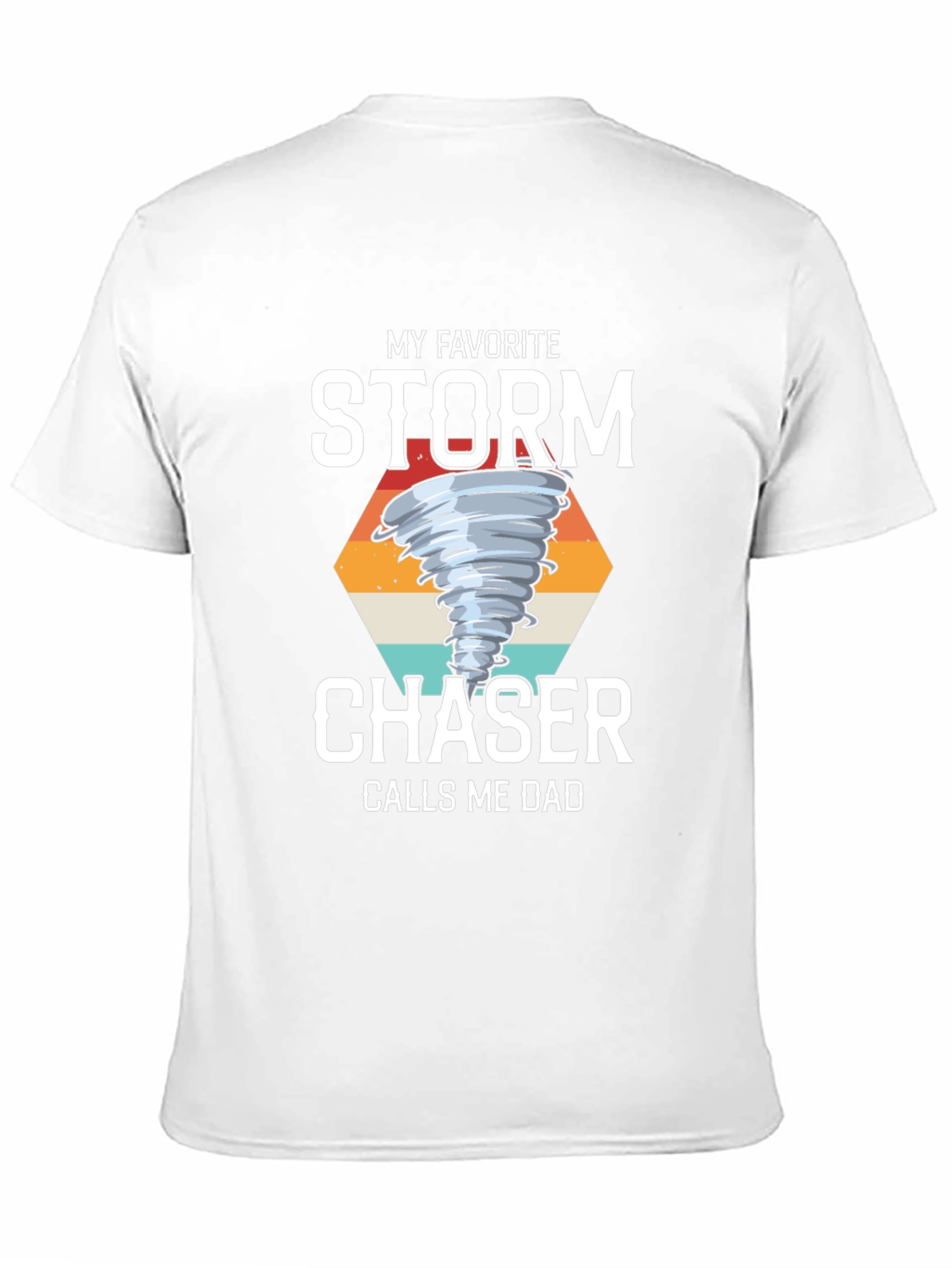 Storm Chaser Dad T-Shirt Tornado Graphic Tee