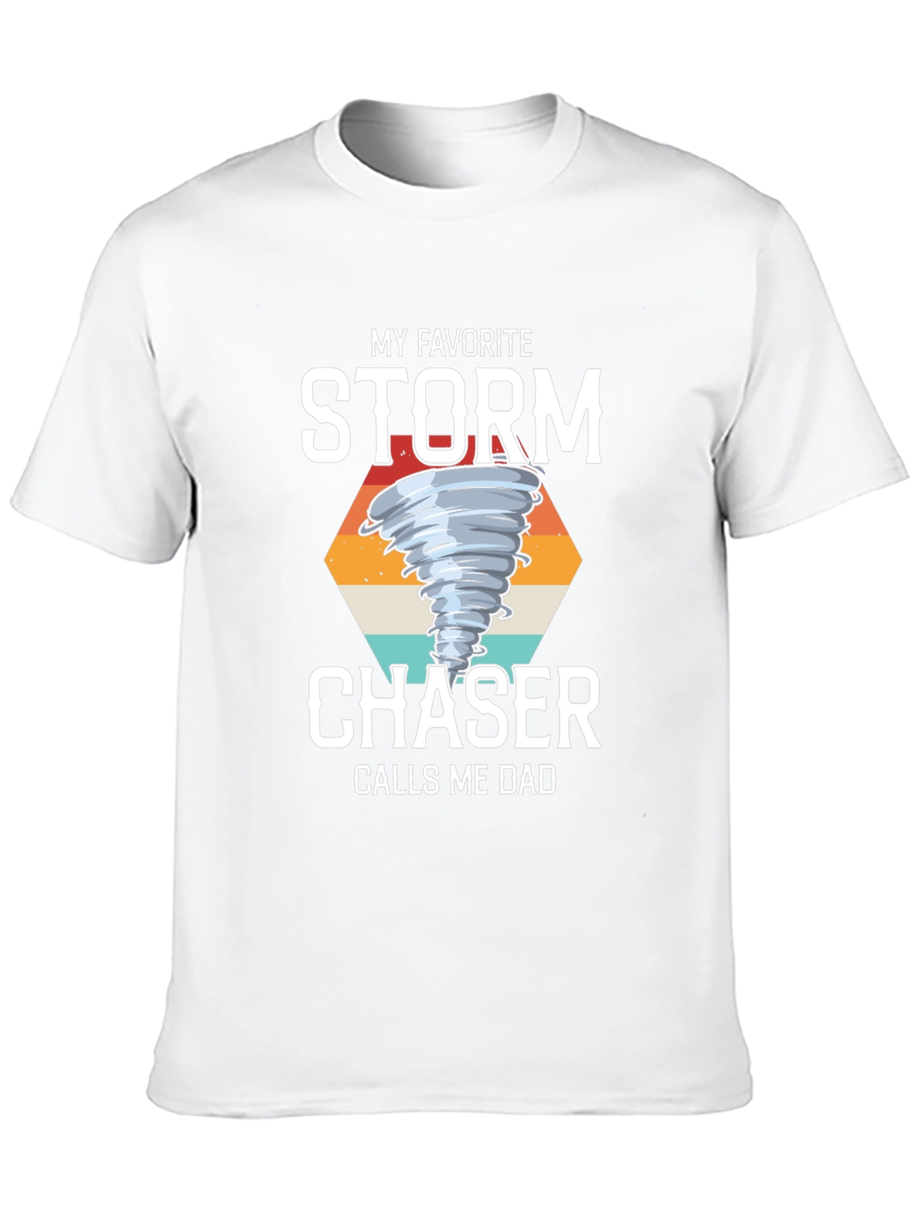 Storm Chaser Dad T-Shirt Tornado Graphic Tee