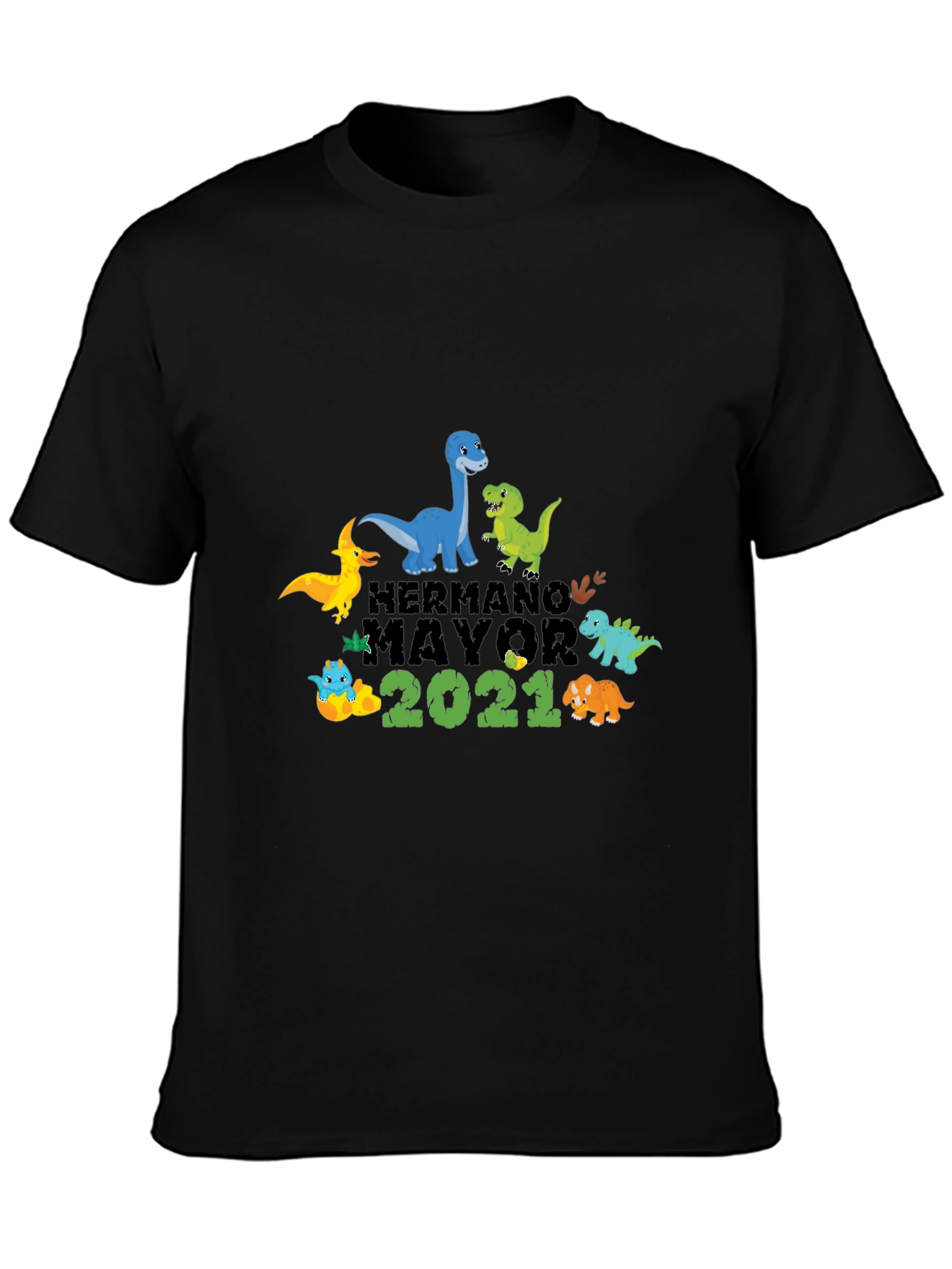 Hermano Mayor 2021 Dinosaur T-Shirt
