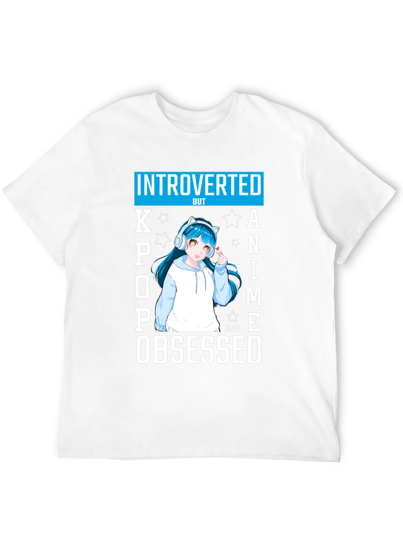 Introverted Kpop Anime Obsessed T-Shirt