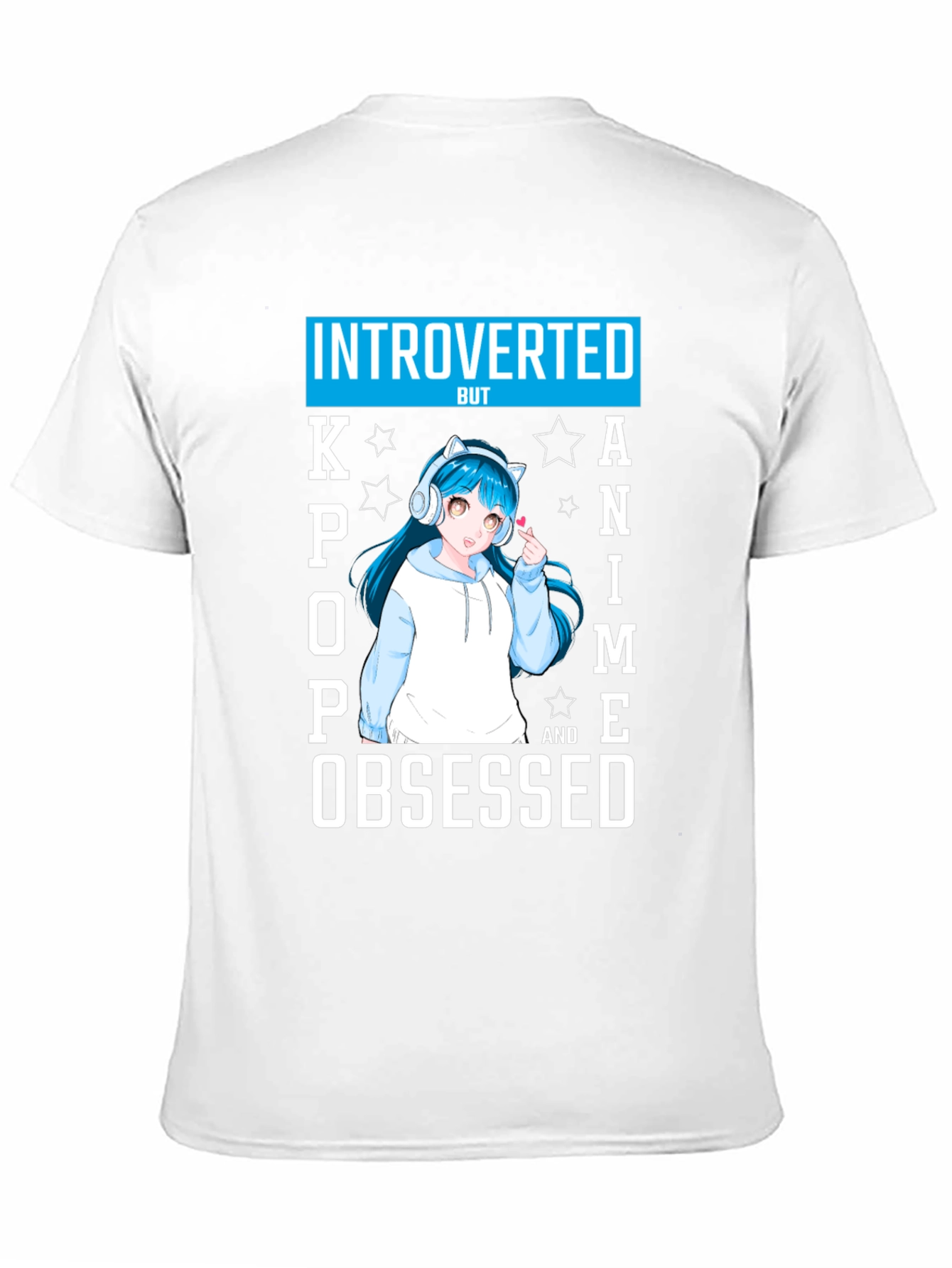Introverted Kpop Anime Obsessed T-Shirt