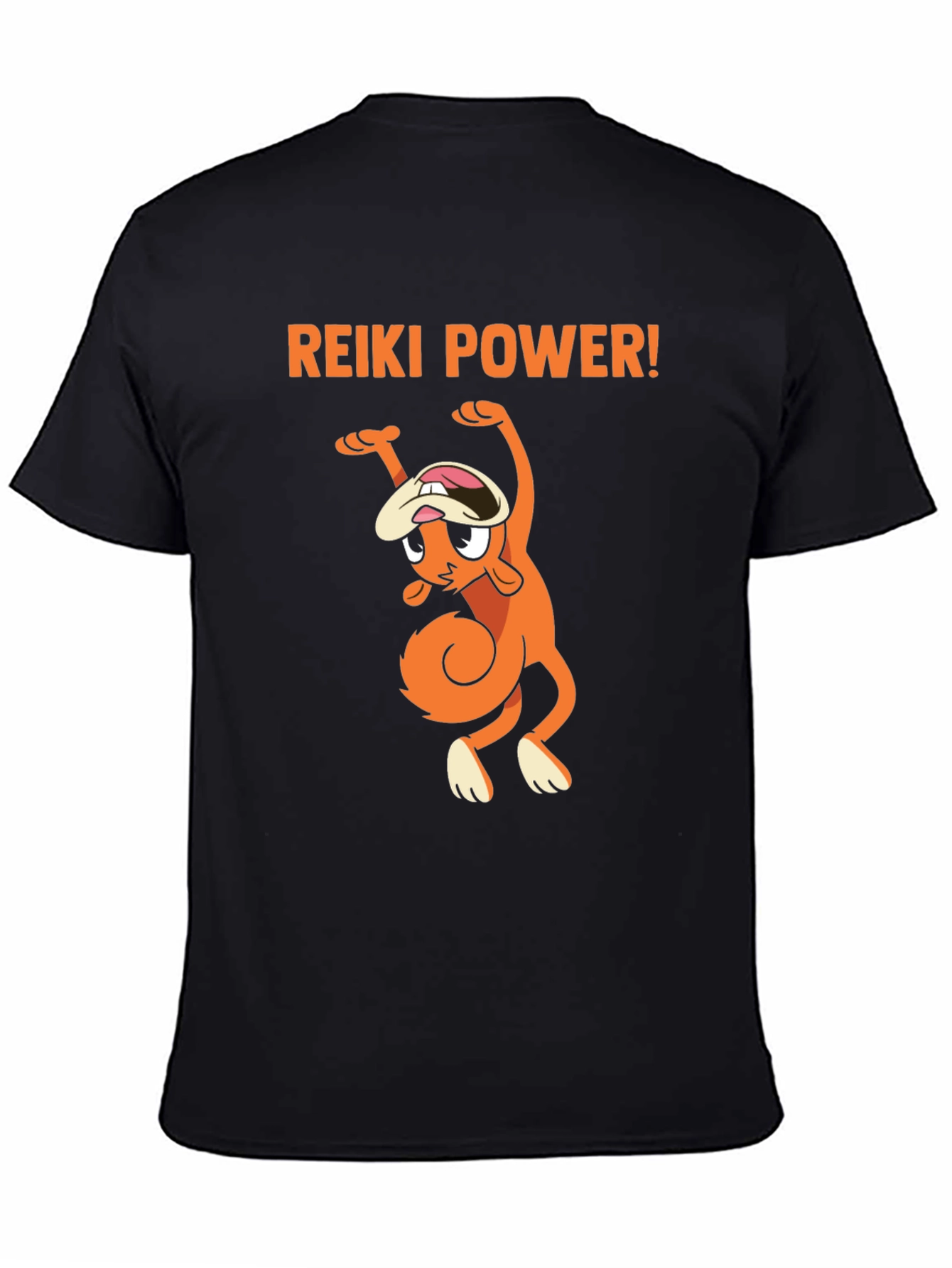 Reiki Power Cartoon Graphic T-Shirt