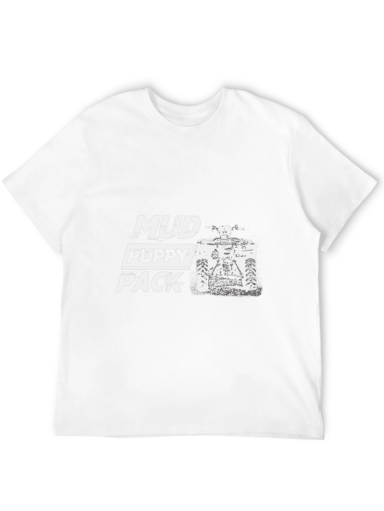 Mud Puppy Pack Black Graphic Tee