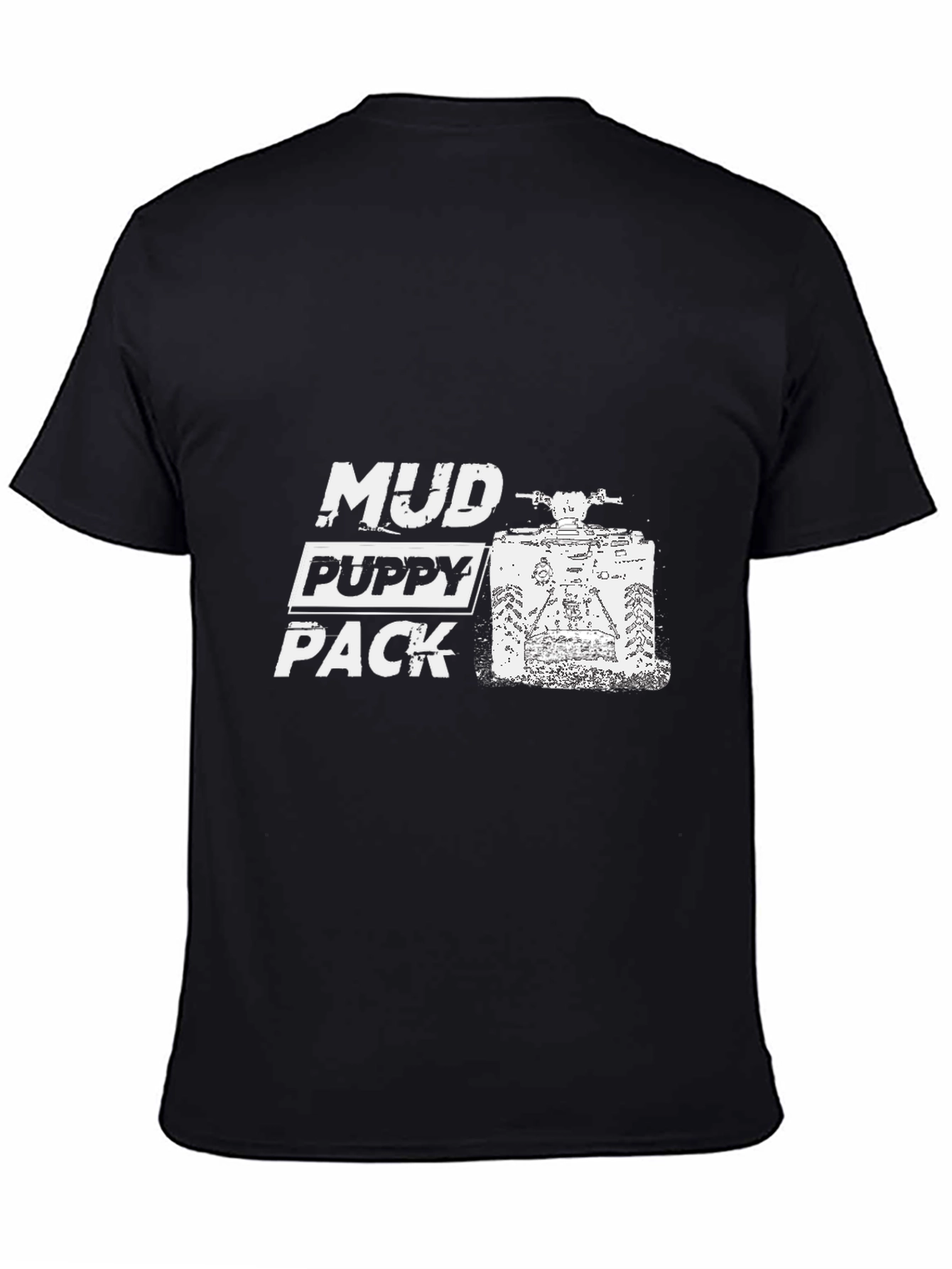 Mud Puppy Pack Black Graphic Tee