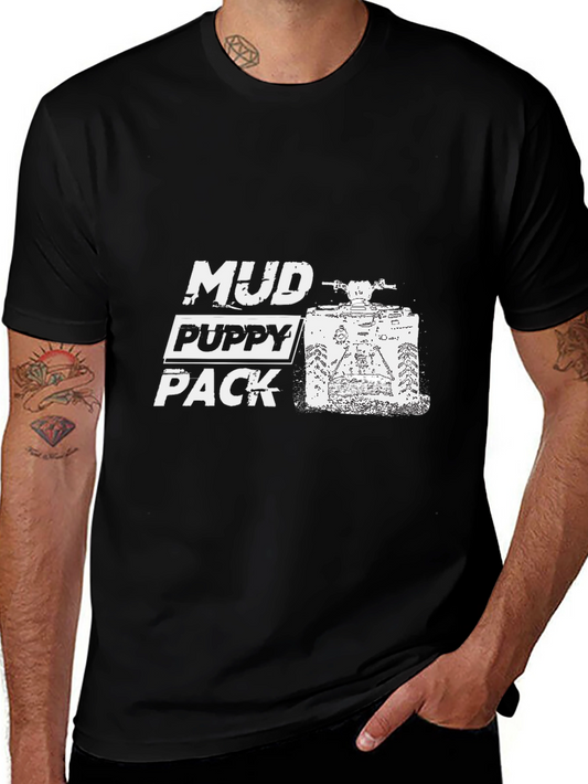 Mud Puppy Pack Black Graphic Tee