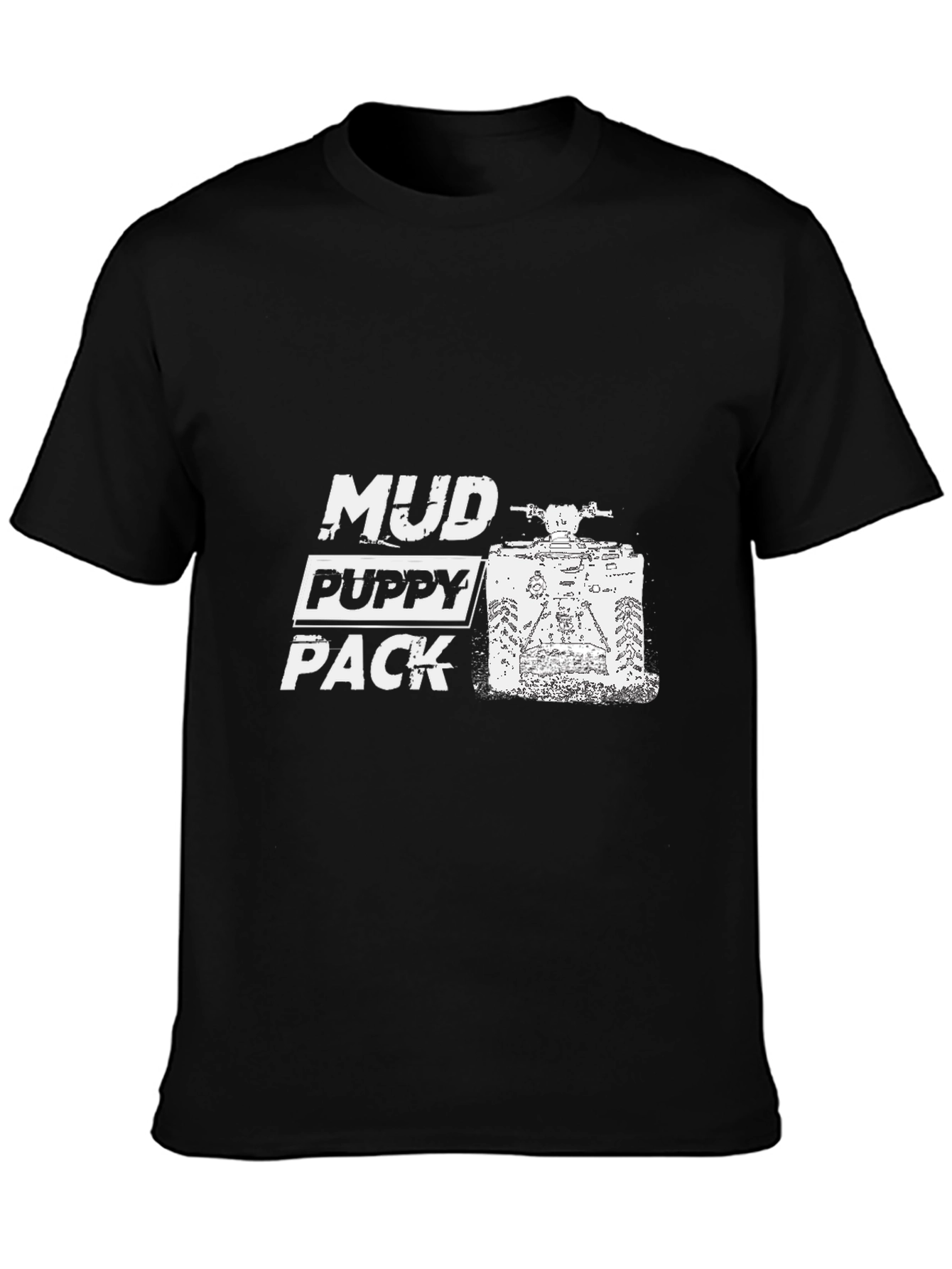 Mud Puppy Pack Black Graphic Tee