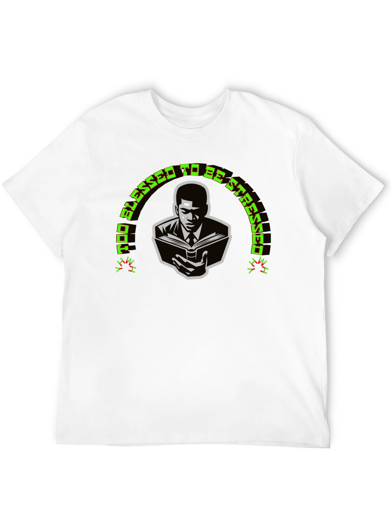 Blessed Graphic Tee - Reading Man