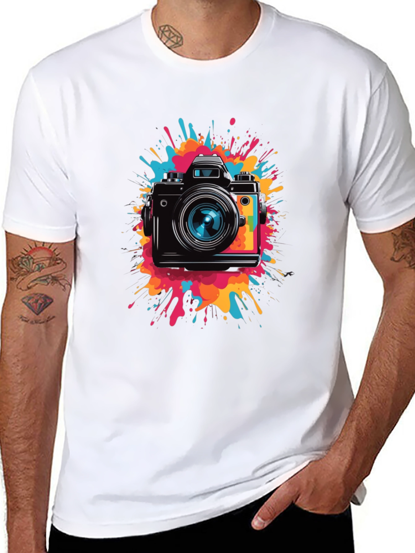 Camera Splash T-Shirt
