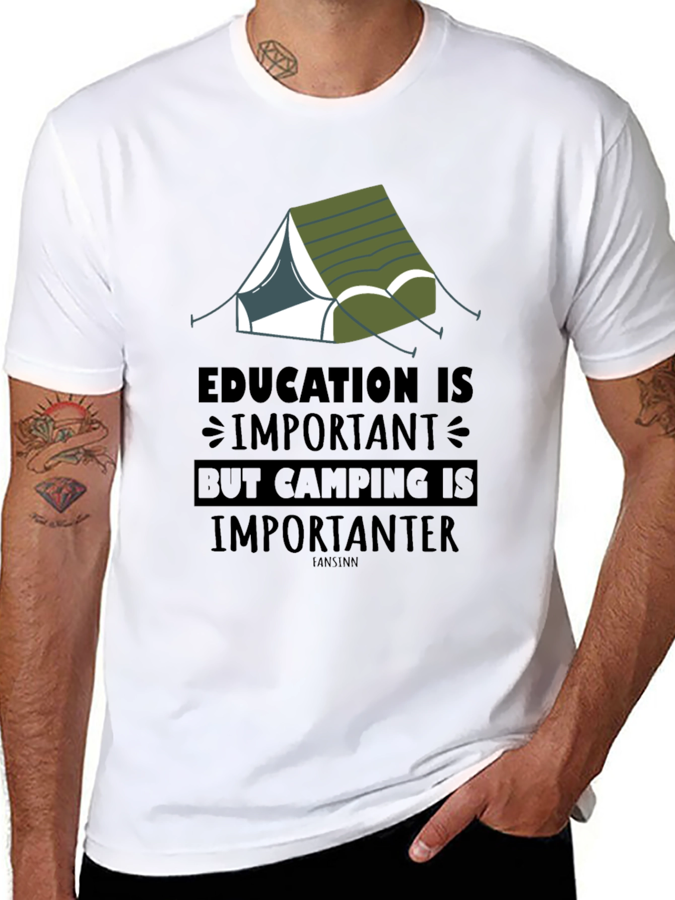 Camping is Importanter T-Shirt