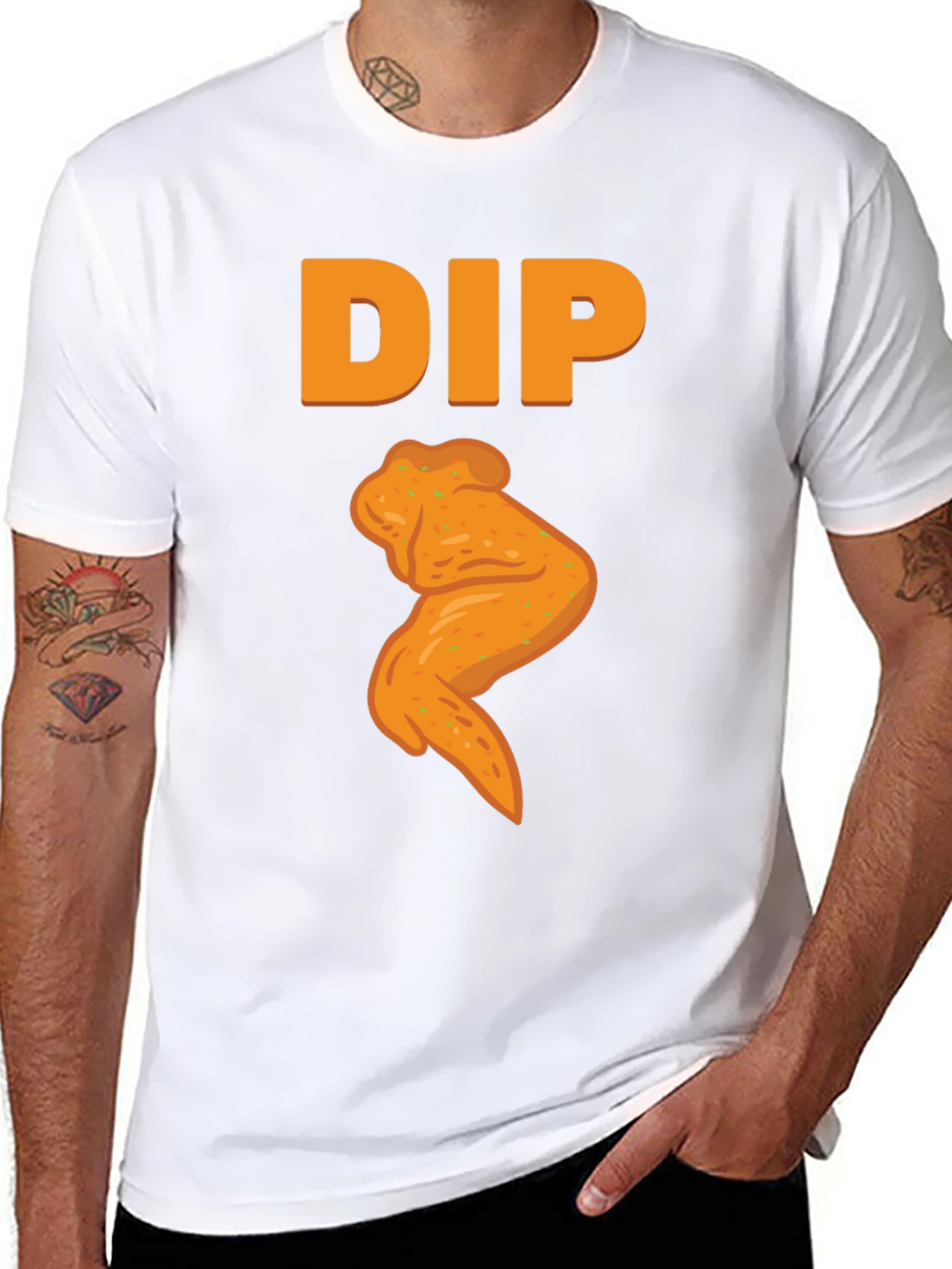 Funny Chicken Wing Dip T-Shirt