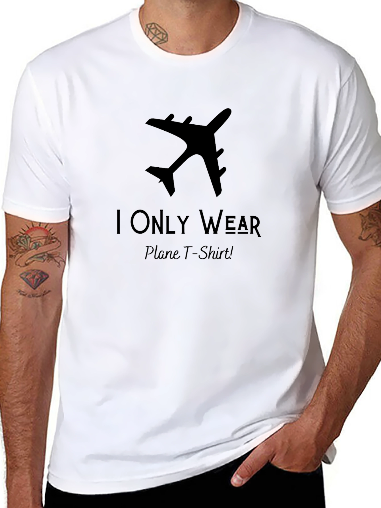 Airplane T-Shirt - I Only Wear Plane T-Shirts!