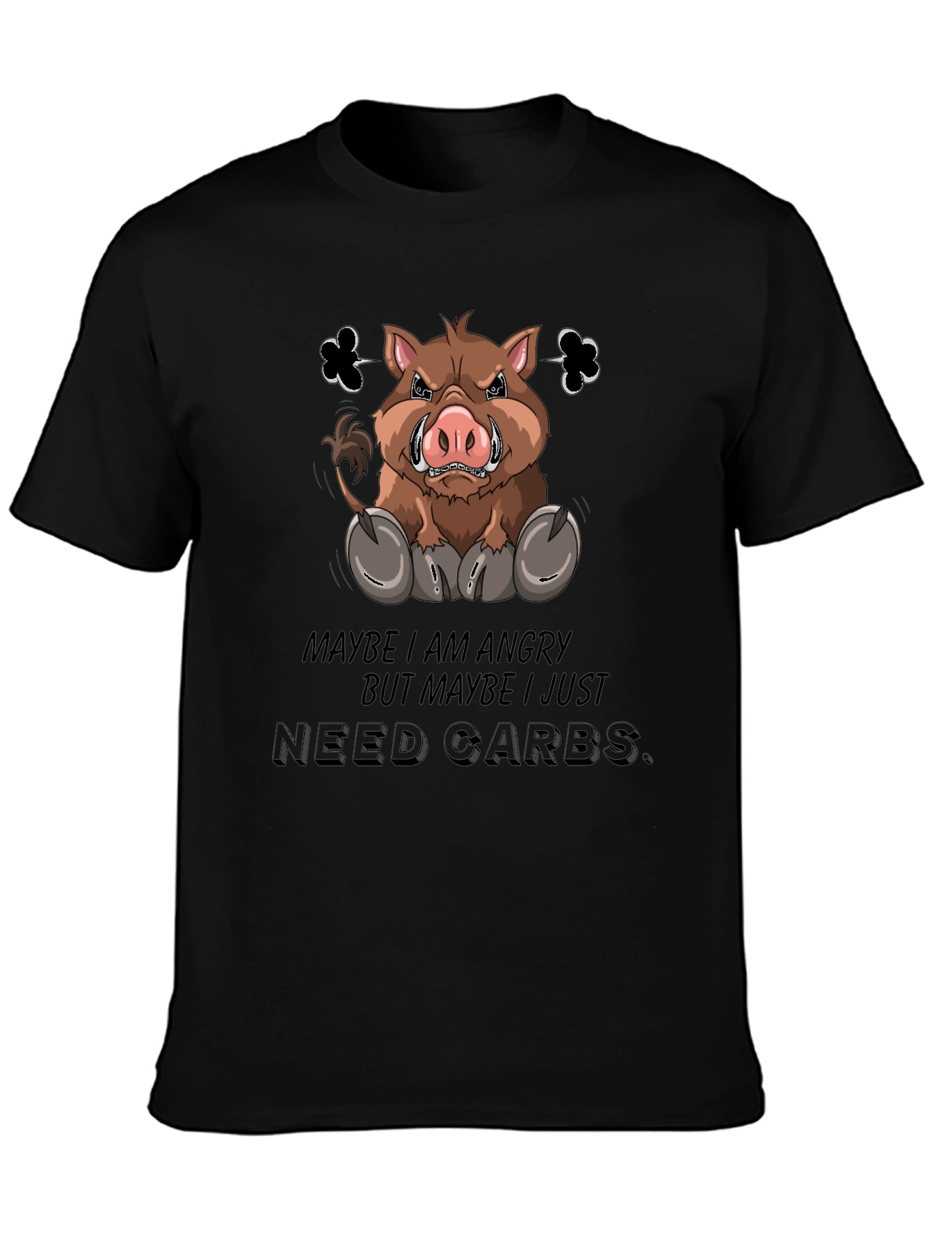 Angry Boar Carbs T-Shirt