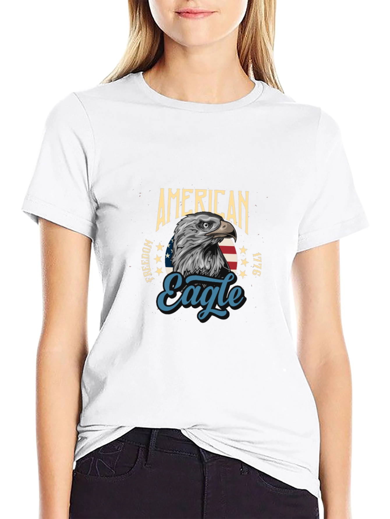 American Eagle Freedom Graphic T-Shirt