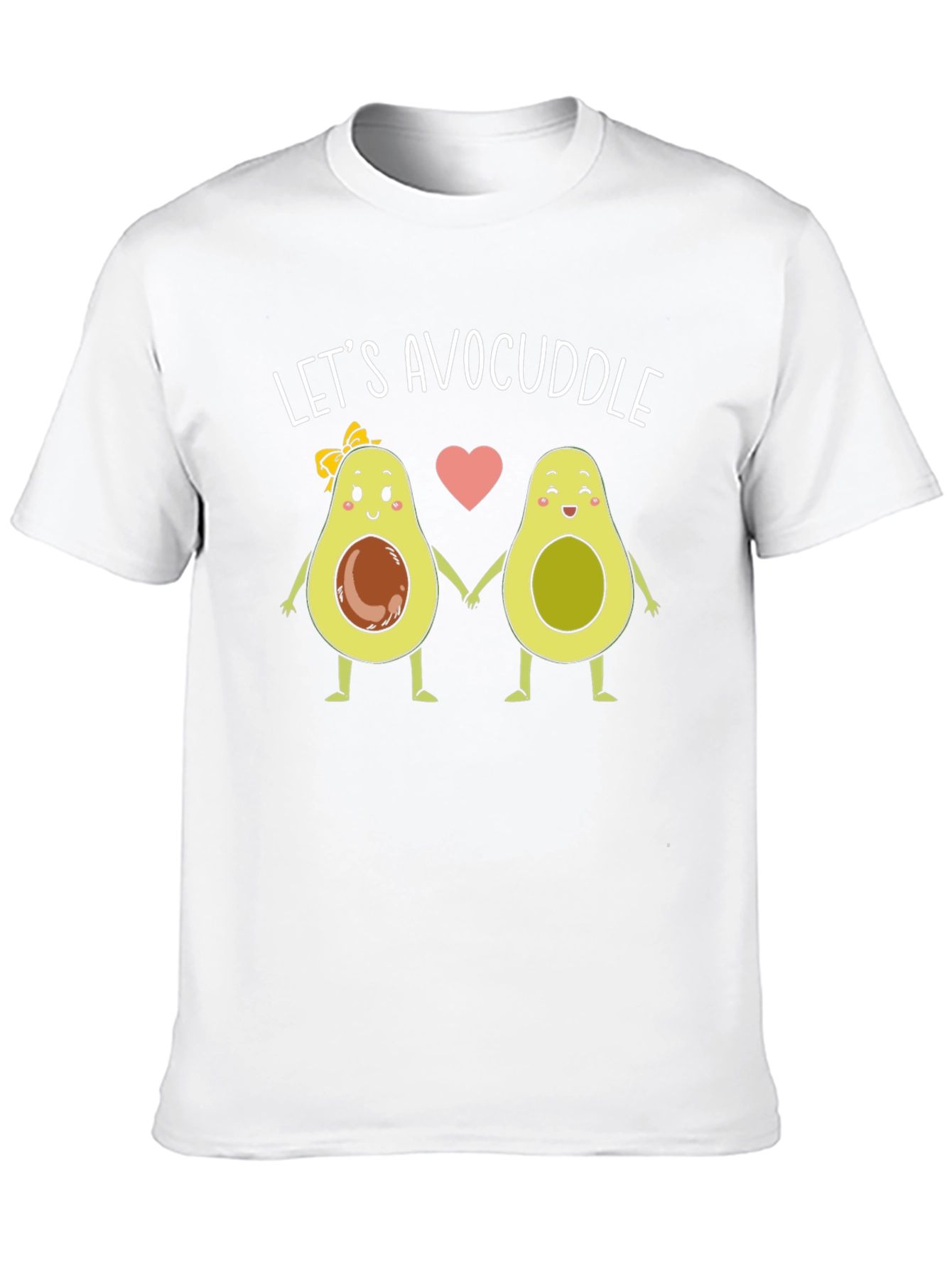 Lets Avocuddle T-Shirt - Cute Avocado Couple Tee