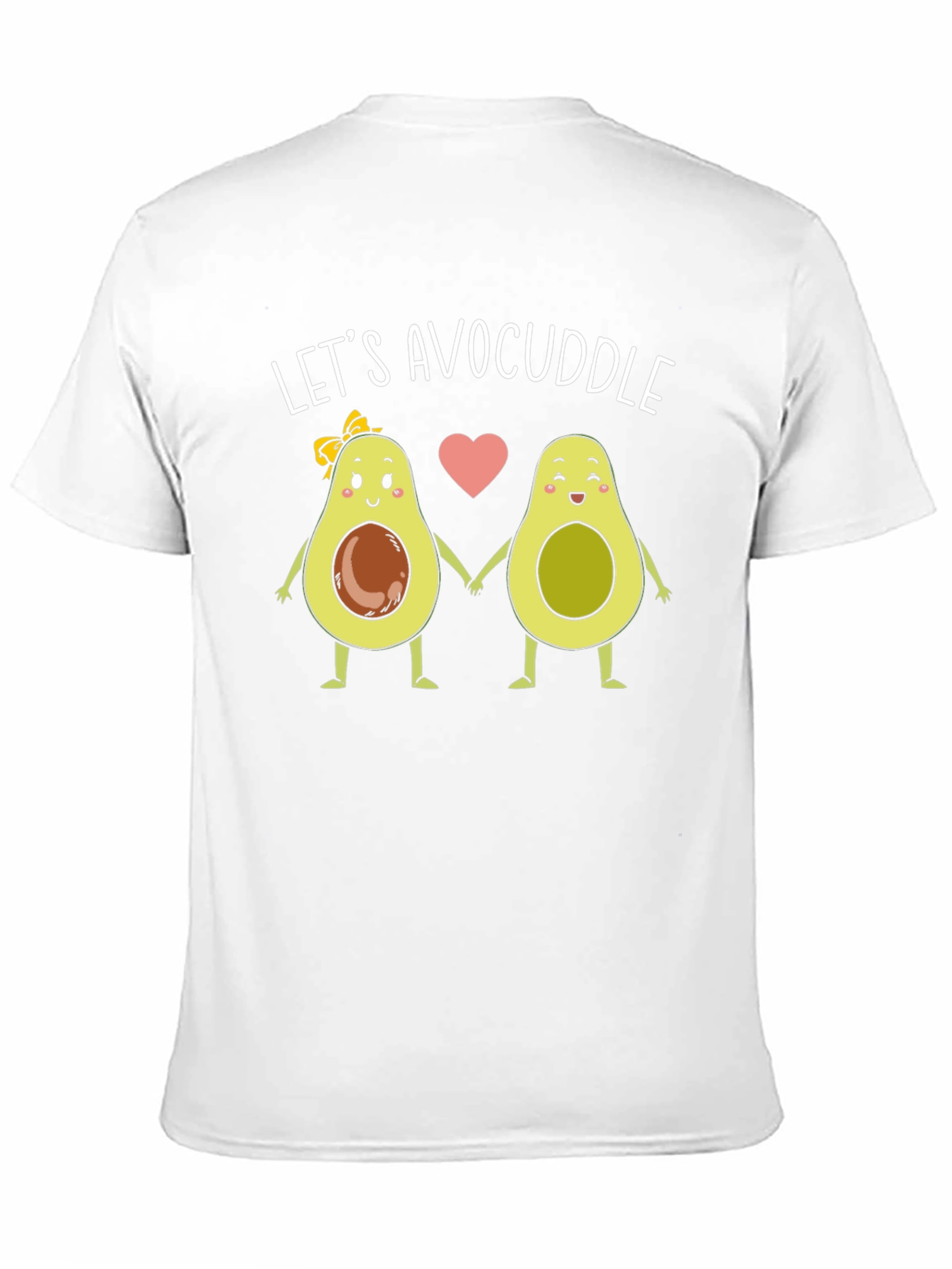Lets Avocuddle T-Shirt - Cute Avocado Couple Tee