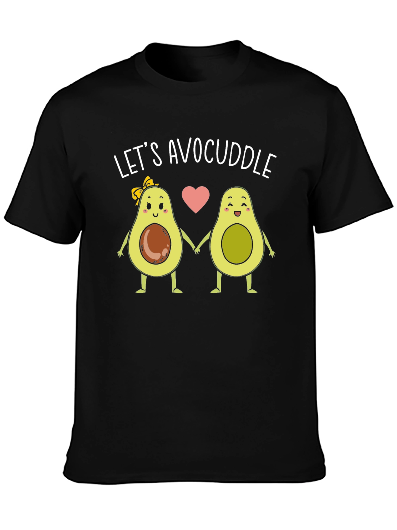Lets Avocuddle T-Shirt - Cute Avocado Couple Tee