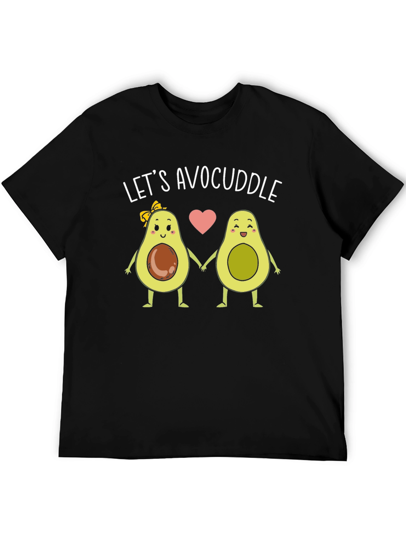 Lets Avocuddle T-Shirt - Cute Avocado Couple Tee