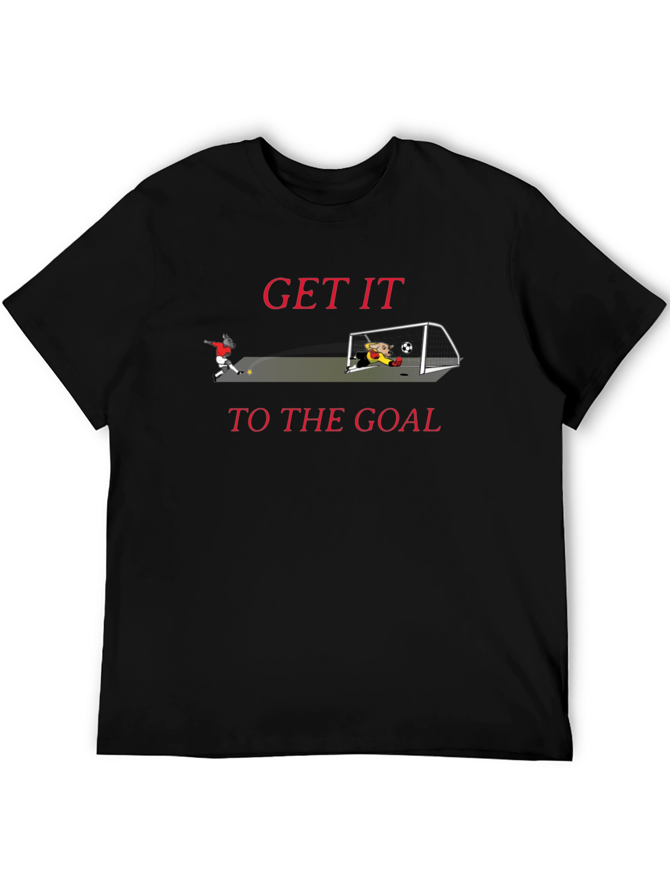Get It To The Goal Graphic T-Shirt