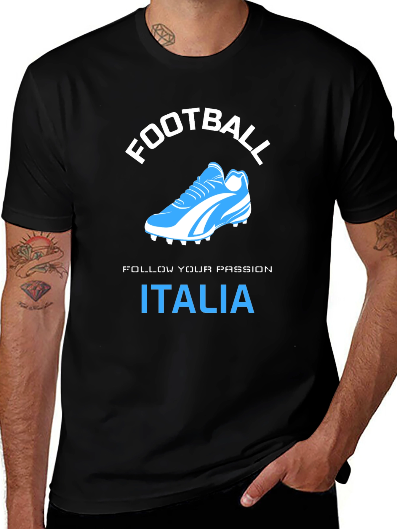 Italia Football Passion T-Shirt