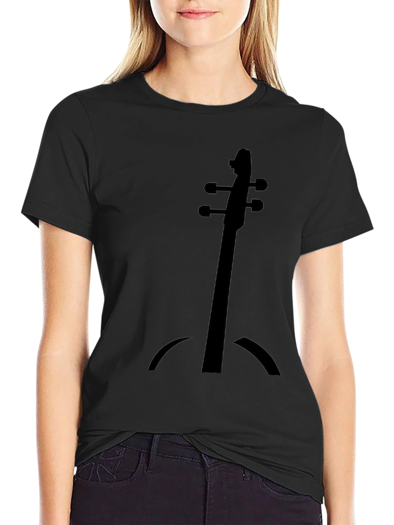 Silhouette Cello T-Shirt