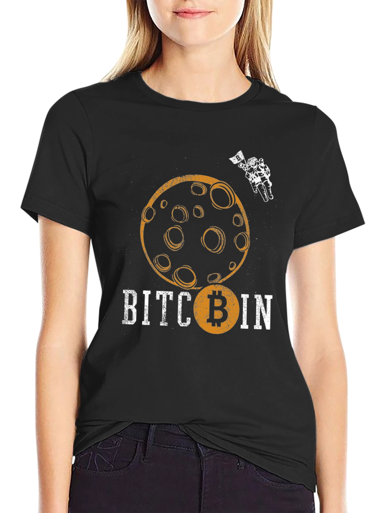 Bitcoin to the Moon T-Shirt | Crypto HODL