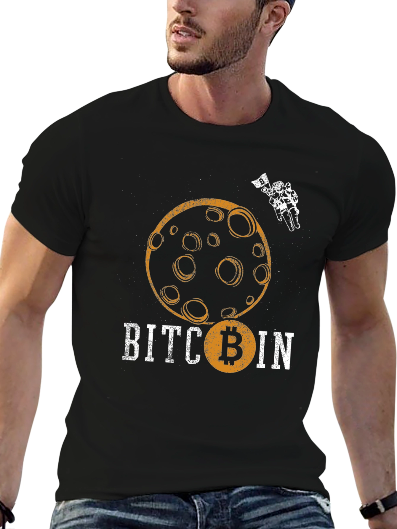 Bitcoin to the Moon T-Shirt | Crypto HODL