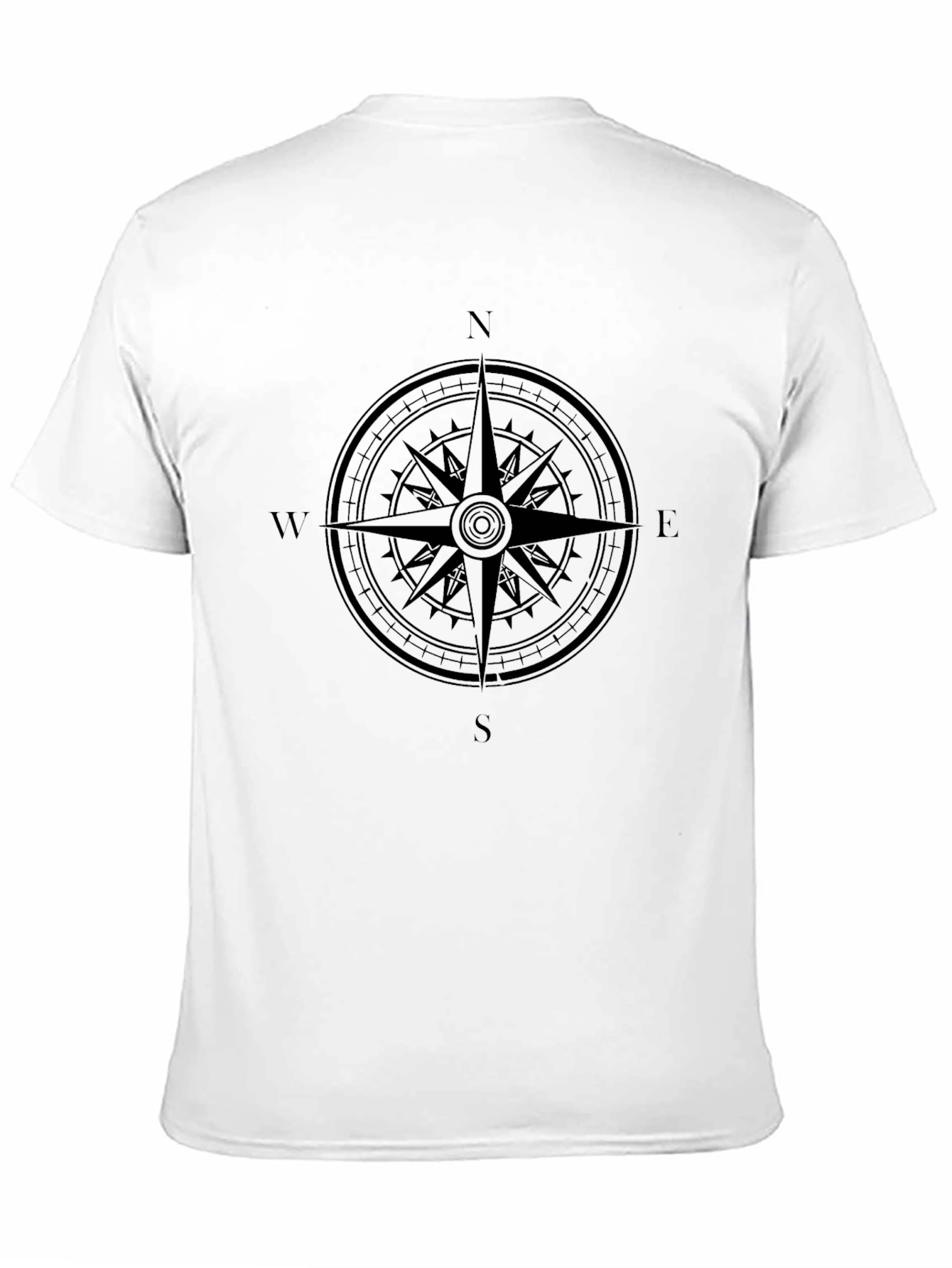 Compass Rose Graphic T-Shirt