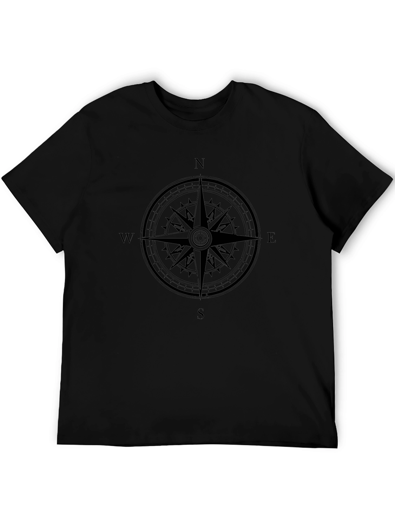 Compass Rose Graphic T-Shirt