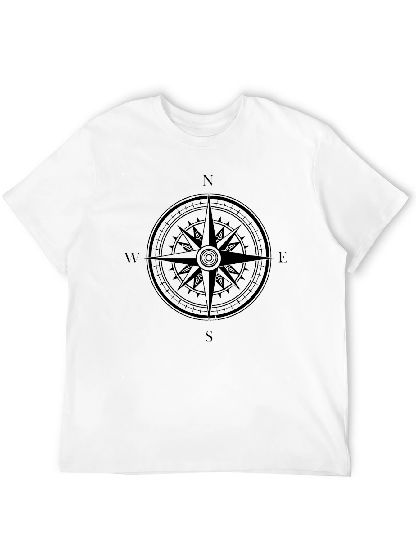 Compass Rose Graphic T-Shirt