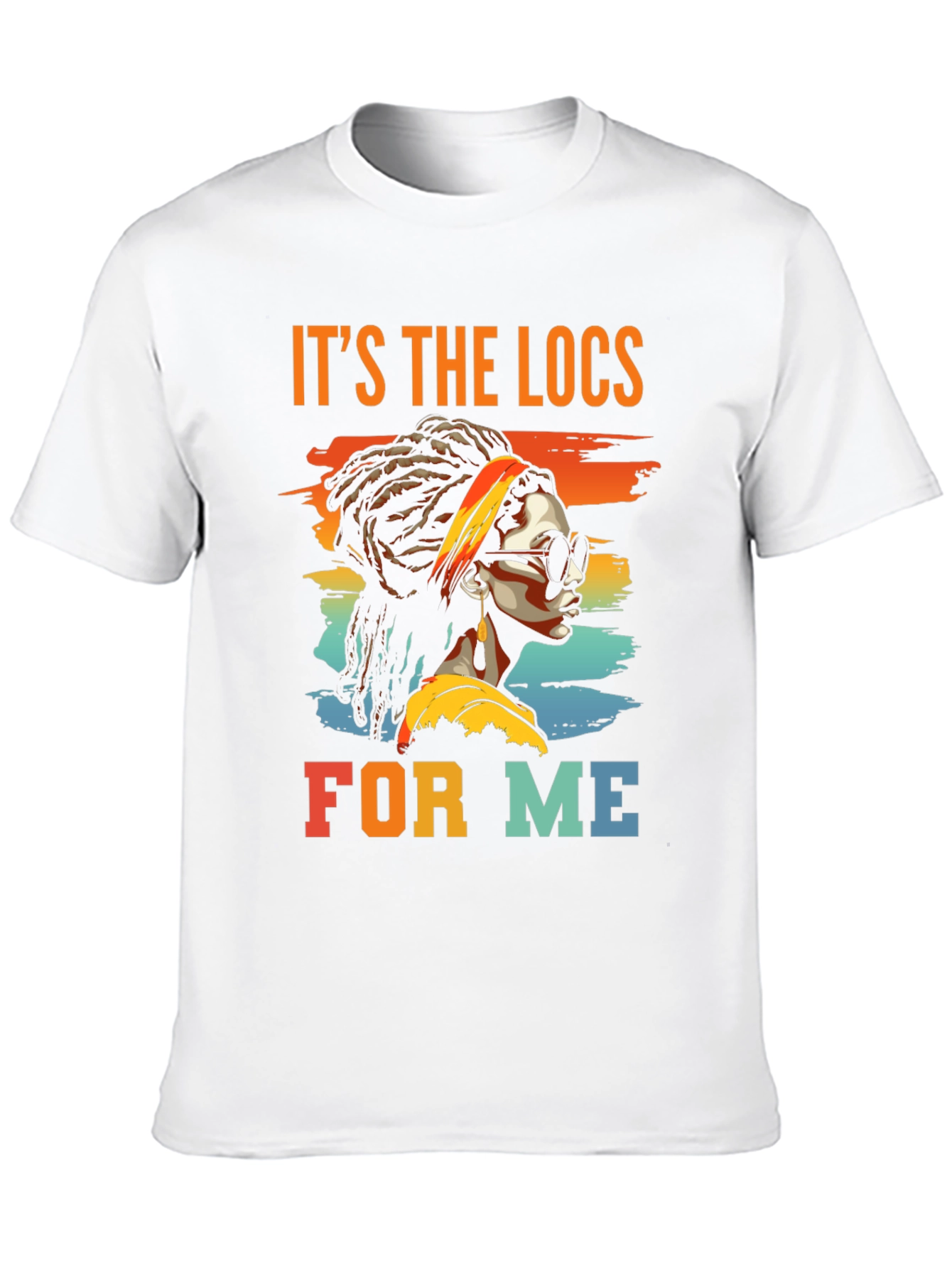 Its The Locs For Me Black T-Shirt