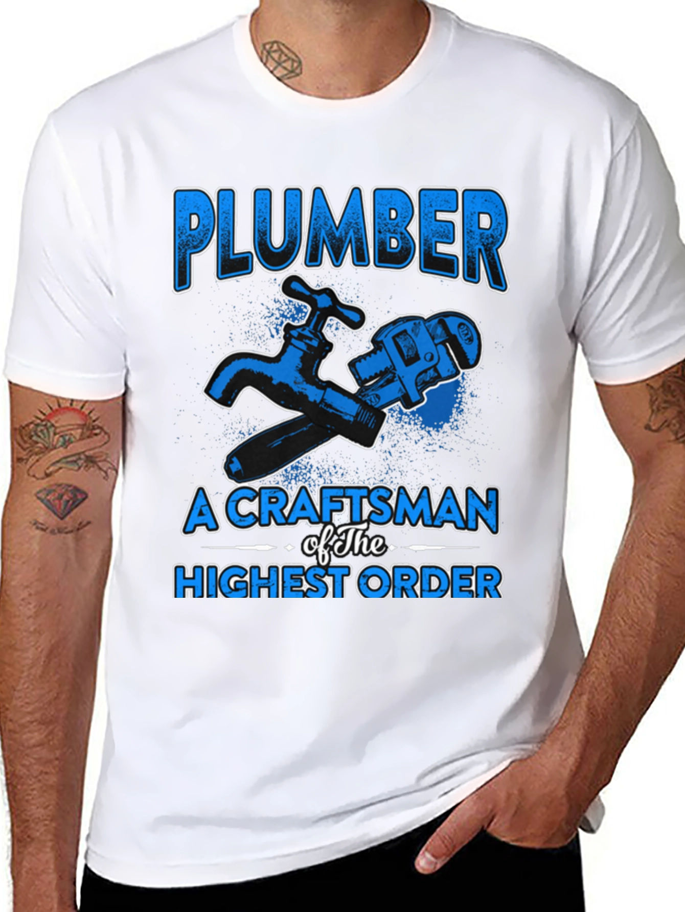 Plumber Craftsman Graphic T-Shirt