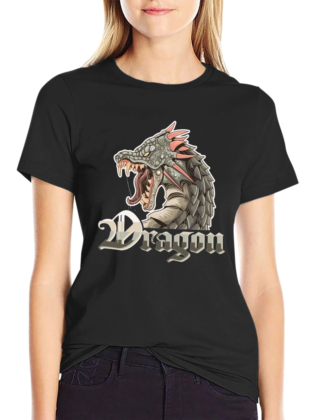 Dragon Graphic T-Shirt - Fierce Design