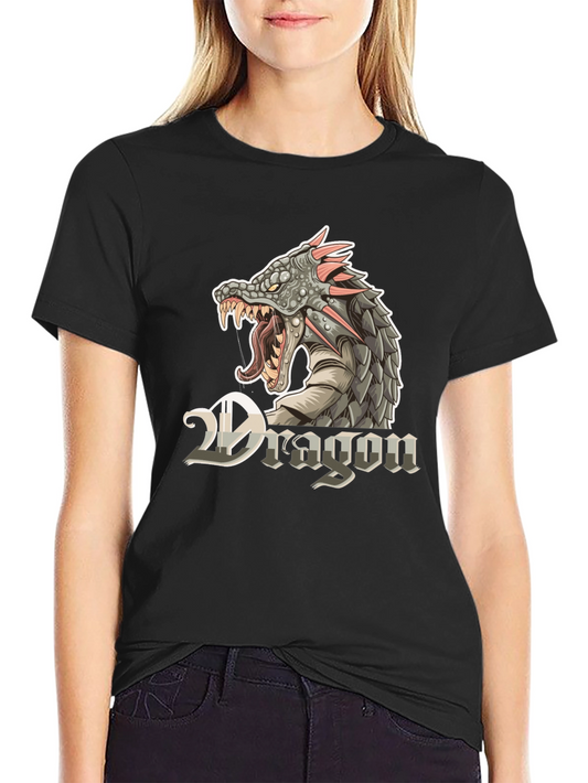 Dragon Graphic T-Shirt - Fierce Design