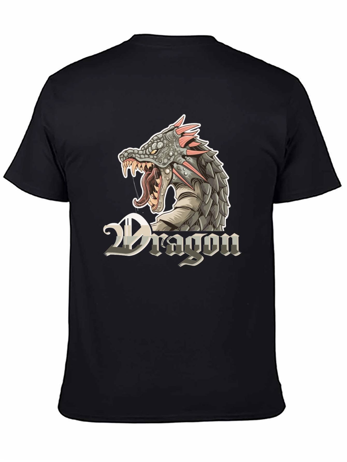 Dragon Graphic T-Shirt - Fierce Design