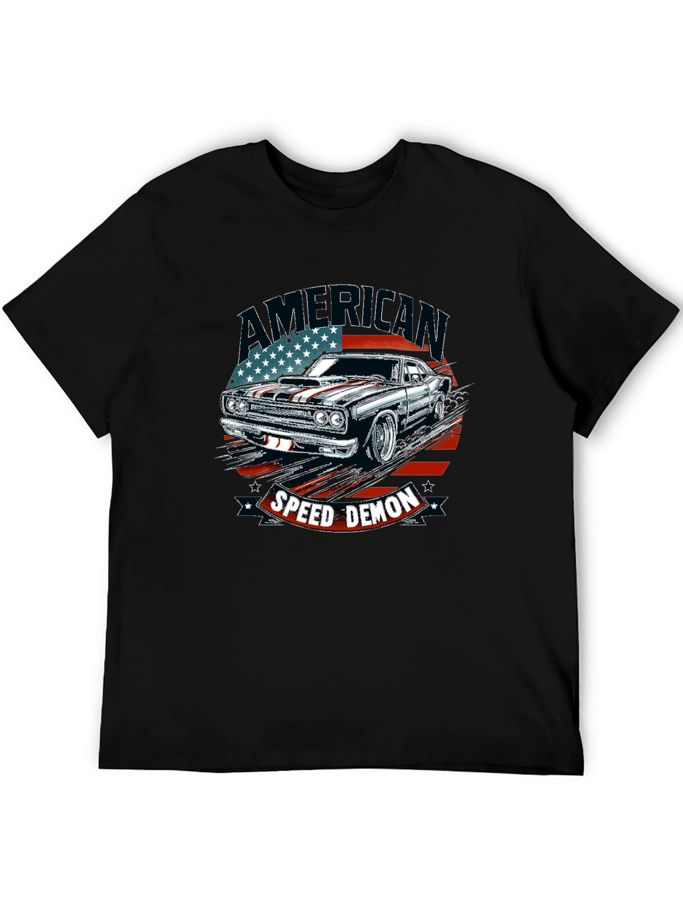 American Speed Demon T-Shirt - Classic Muscle Car