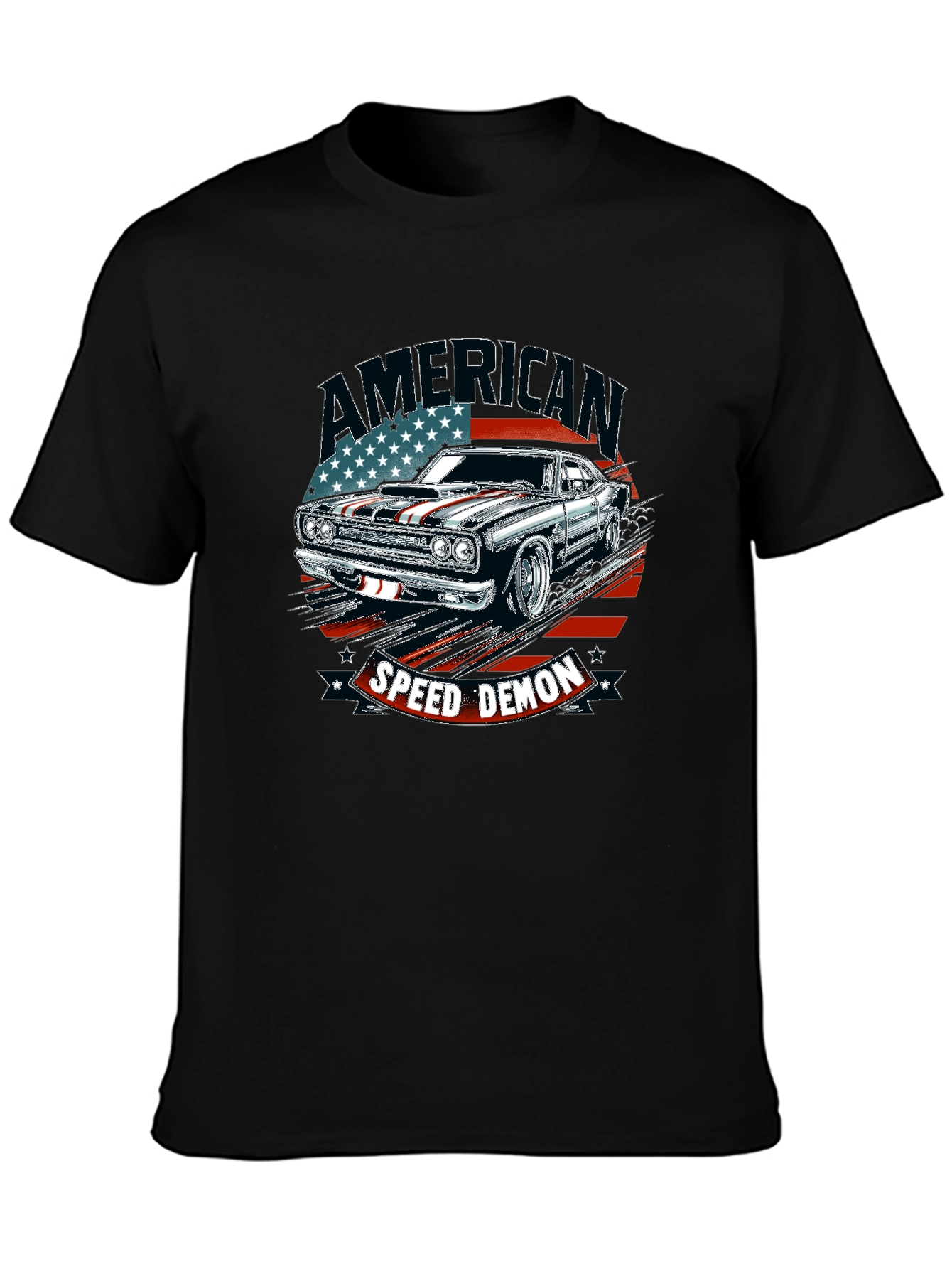 American Speed Demon T-Shirt - Classic Muscle Car