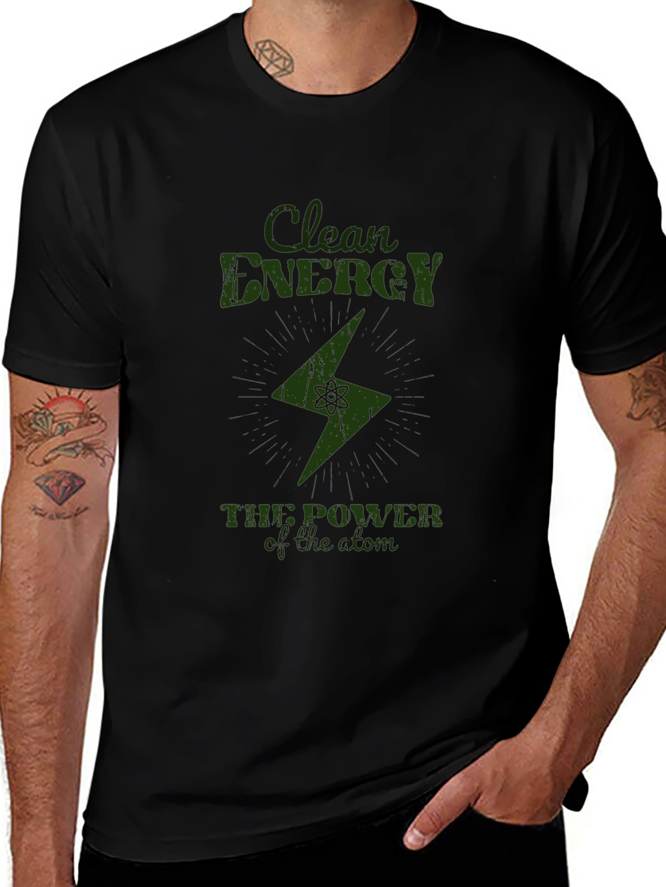 Clean Energy Atom Power T-Shirt