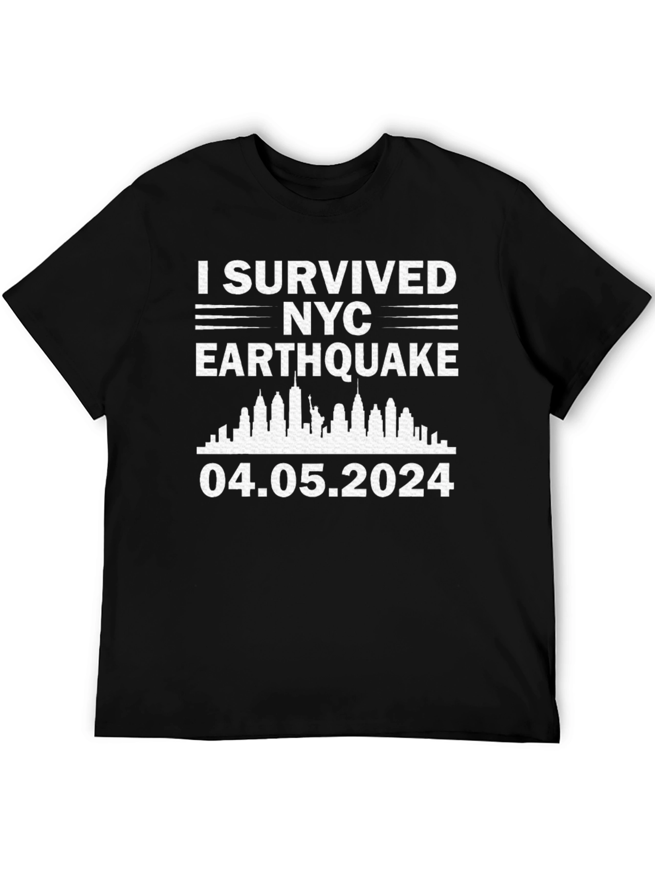 I Survived NYC Earthquake 04.05.2024 T-Shirt