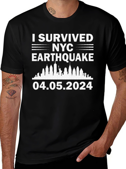 I Survived NYC Earthquake 04.05.2024 T-Shirt