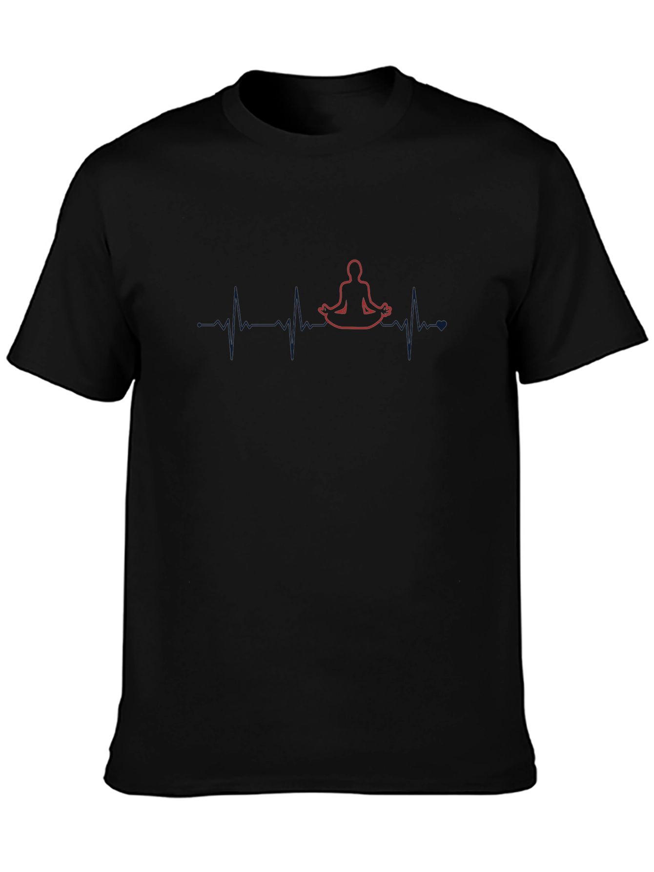 Yoga Heartbeat T-Shirt - Meditate in Style