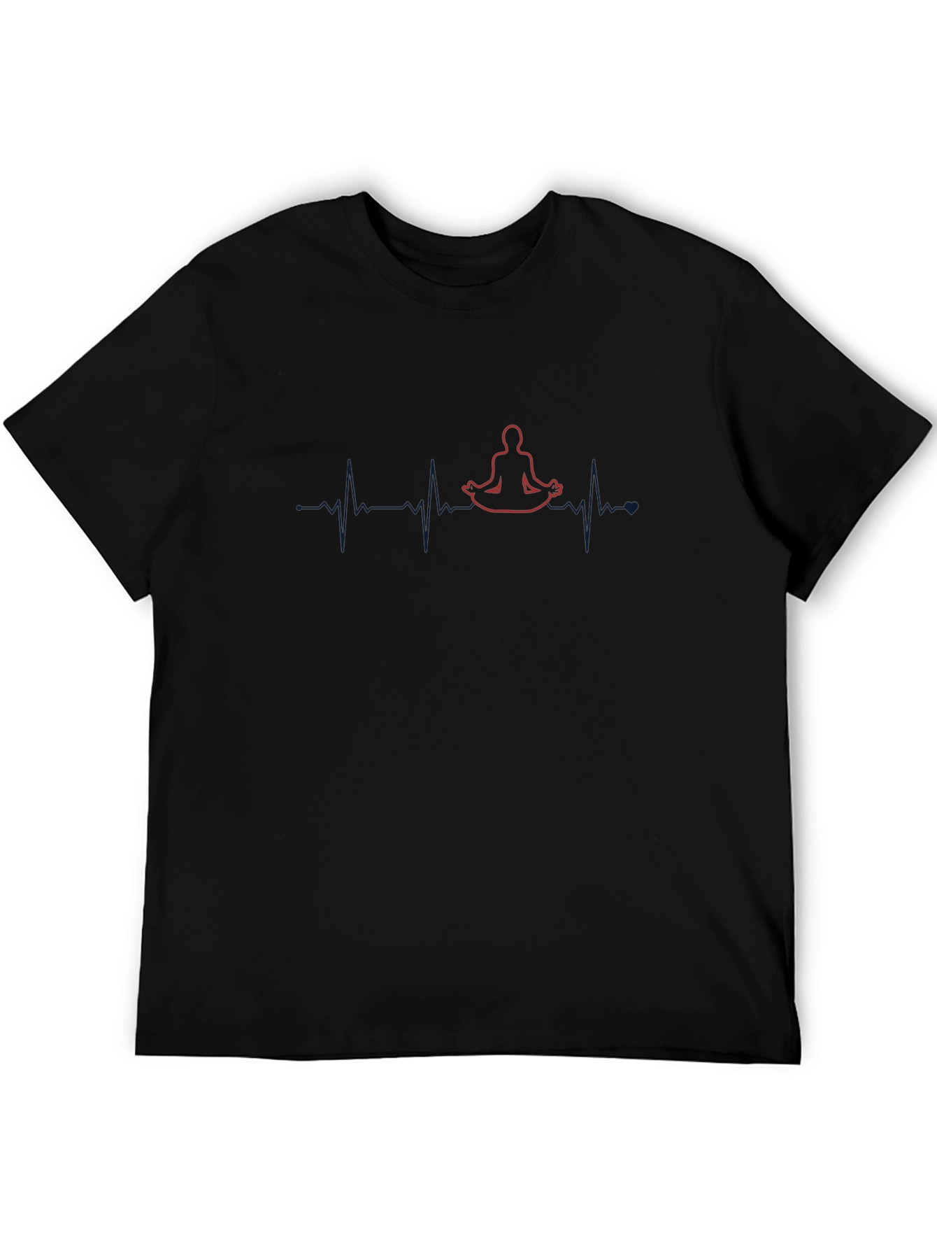 Yoga Heartbeat T-Shirt - Meditate in Style
