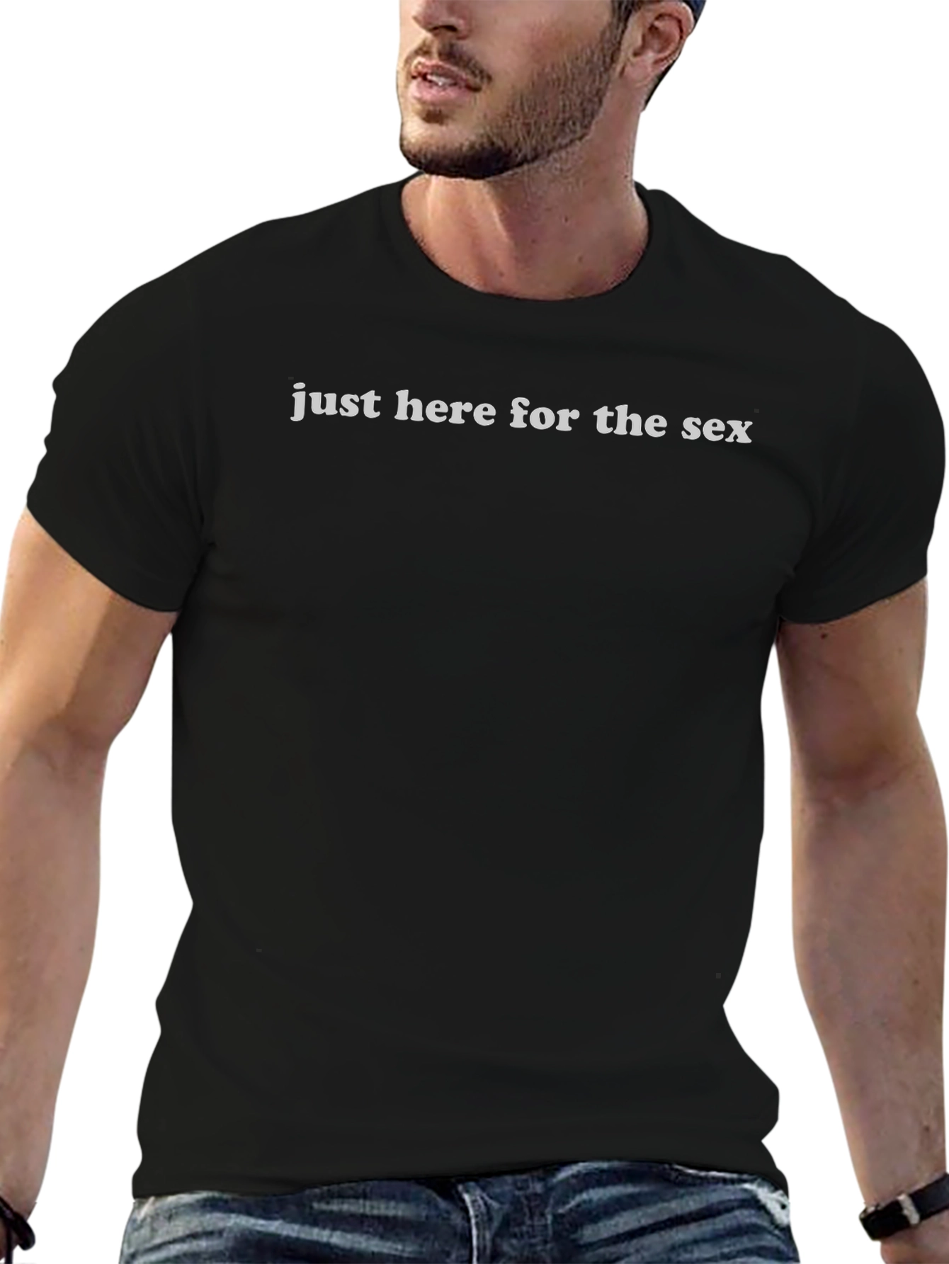 Just Here for the Sex Graphic Tee