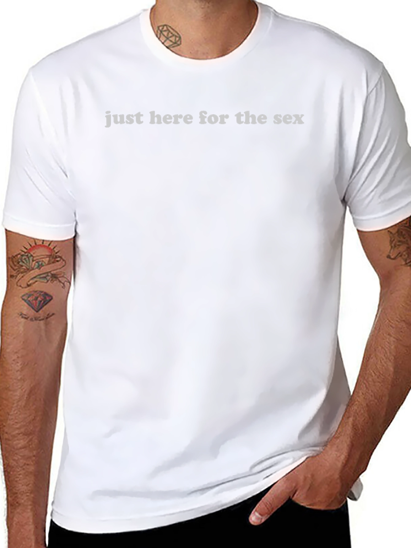Just Here for the Sex Graphic Tee
