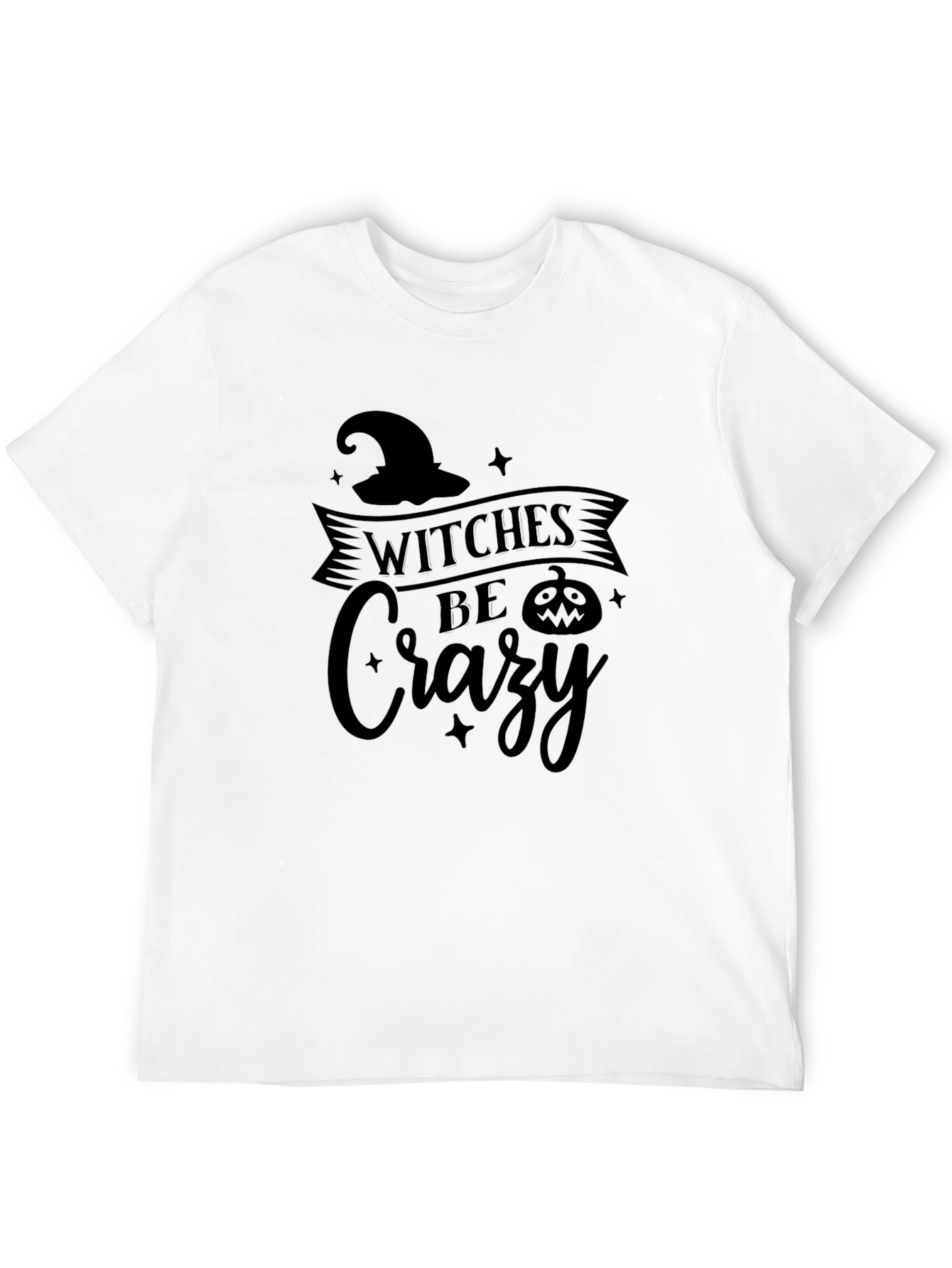 Witches Be Crazy Halloween T-Shirt - Black