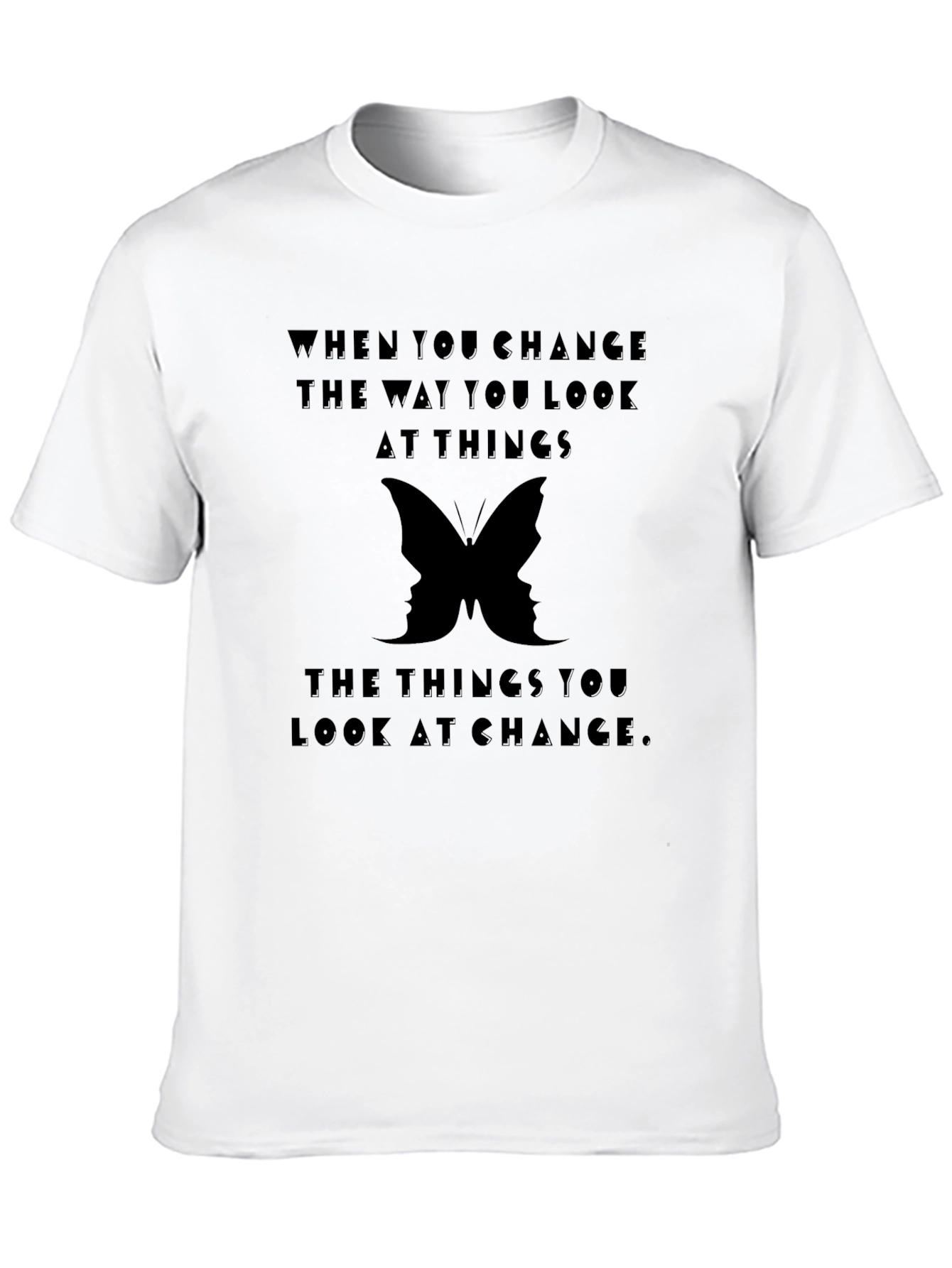 Optical Illusion T-Shirt - Change Your Perspective!