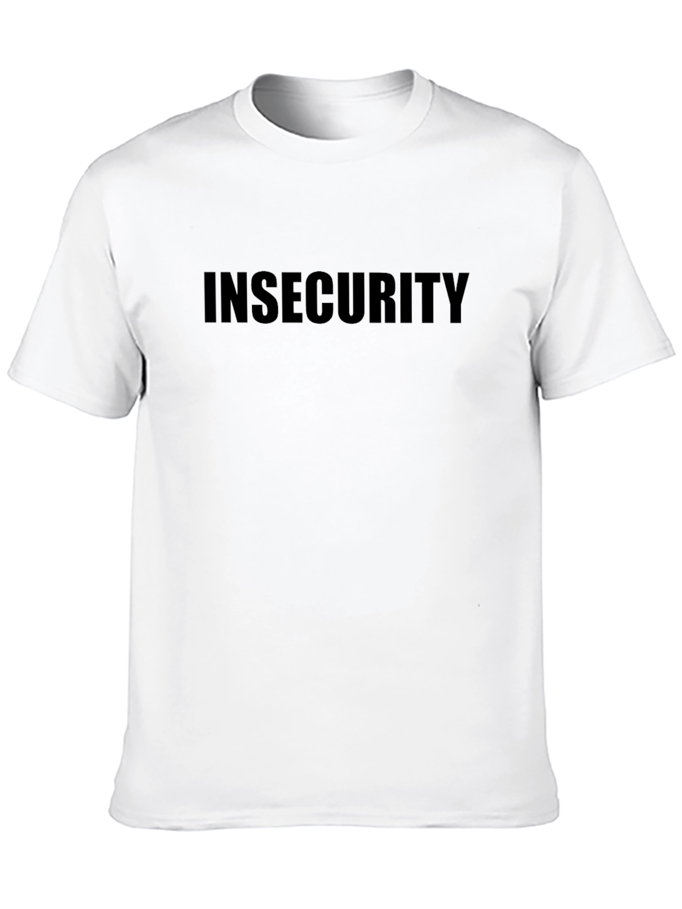 Insecurity Graphic Tee - Bold Statement T-Shirt